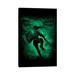 East Urban Home Hero & Legend by Denis Orio Ibañez - Wrapped Canvas Graphic Art Canvas in Black/Green | 12 H x 8 W x 0.75 D in | Wayfair