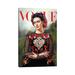 East Urban Home Frida Kahlo Vogue Cover by George V. Antoniou - Wrapped Canvas Graphic Art Print Canvas in Black/Green | Wayfair
