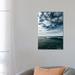 East Urban Home Surfing Ocean Beach San Diego II by Bethany Young - Wrapped Canvas Graphic Art Print Canvas in Blue/White | Wayfair