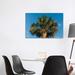 East Urban Home Charleston Palm Tree by Bethany Young - Wrapped Canvas Photograph Print Metal in Blue/Brown/Green | 26 H x 40 W x 1.5 D in | Wayfair