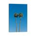 East Urban Home Palm Springs Twin Palms by Bethany Young - Gallery-Wrapped Canvas Giclée Canvas in Blue/Green | 12 H x 8 W x 0.75 D in | Wayfair