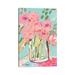 East Urban Home Hot Pink Summer by Kait Roberts - Wrapped Canvas Gallery-Wrapped Canvas Giclée Canvas in Green/Pink | 18 H x 12 W x 1.5 D in | Wayfair