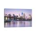East Urban Home Brooklyn Bridge & Manhattan Skyline In Winter - Wrapped Canvas Print Canvas | 8" H x 12" W x 0.75" D | Wayfair