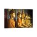 East Urban Home Golden Buddha Statues At Wat Arun, Bangkok, Thailand Metal | 40 H x 60 W x 1.5 D in | Wayfair FA575537057A43A29D4A194CE0B8D15E