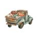 East Urban Home Fall Turquoise Truck w/ Pumpkins by Ephrazy Graphics - Wrapped Canvas Painting Canvas | 12 H x 12 W x 0.75 D in | Wayfair