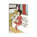 East Urban Home Tuck Us in by Jamie Morath - Wrapped Canvas Painting Print Canvas in Red | 12 H x 8 W x 0.75 D in | Wayfair