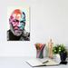 East Urban Home Mike Tyson by Peter Martin - Wrapped Canvas Painting Print Canvas in Black/Gray | 12 H x 8 W x 0.75 D in | Wayfair