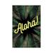 East Urban Home Neon Aloha Hawaiian Design w/ Palm Trees by Design Harvest - Wrapped Canvas Textual Art Canvas | 12 H x 8 W x 0.75 D in | Wayfair