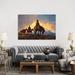 East Urban Home Approach Of A New Season by Joe Velazquez - Wrapped Canvas Painting Metal | 40 H x 60 W x 1.5 D in | Wayfair