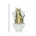 East Urban Home Tabby Cat Toilet Time by Alexey Dmitrievich Shmyrov - Wrapped Canvas Painting Metal | 40 H x 26 W x 1.5 D in | Wayfair