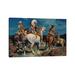 East Urban Home Moon Over High Mesa by David Mann - Wrapped Canvas Painting Canvas | 12 H x 18 W x 1.5 D in | Wayfair