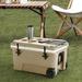 Sunjoy 60 Qt. Solar Cooler in Brown | 15.74 H x 25.19 W x 17.7 D in | Wayfair A601008300