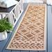 Brown/White 26 x 0.2 in Area Rug - Martha Stewart Rugs Southwestern Brown/Beige Indoor/Outdoor Area Rug Polypropylene | 26 W x 0.2 D in | Wayfair