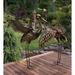 Regal Art & Gift Bronze Crane 44" - Wings Up Metal | 41.25 H x 27.5 W x 22.5 D in | Wayfair 11517