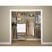 Dotted Line™ Grid Closet System Starter Kit Wire/Metal/Manufactured Wood in White | 72 H x 14 D in | Wayfair 8124A85071944FC89B3531F734A8211A