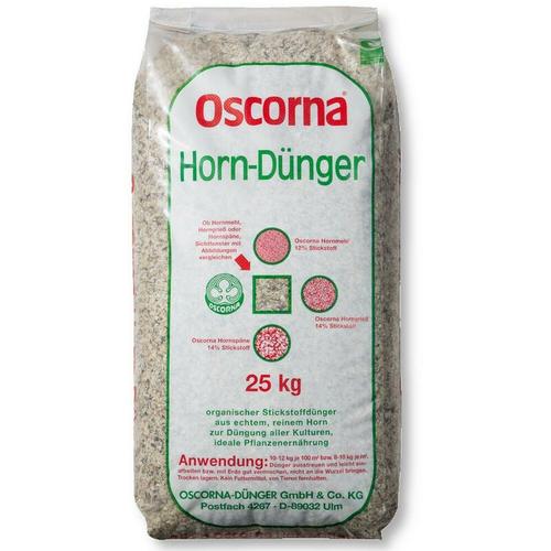 Oscorna - Hornspäne 25 kg Obstdünger Blumendünger Ziergartendünger Universaldünger