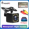 PodoNuremberg-Caméra de recul universelle pour voiture vision nocturne LED caméra de recul caméra