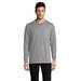 Hanes 5286 Men's 5.2 oz. ComfortSoft Cotton Long-Sleeve T-Shirt in Oxford Grey size Medium