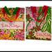 Lilly Pulitzer Other | 2 Large Lilly Pulitzer Shopping Bags /Tissue Paper | Color: Pink/Yellow | Size: 16x13”