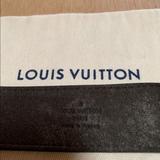 Louis Vuitton Accessories | Louis Vuitton Leather Wrist Bracelet | Color: Black/Silver | Size: Os