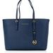 Michael Kors Bags | Michael Kors Navy Blue Jet Set Travel Tote | Color: Blue/Gold | Size: Os