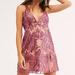 Free People Dresses | Free People Night Shimmers Mini Dress Sequins 12 | Color: Red | Size: 12