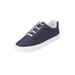 Women's The Bungee Slip On Sneaker by Comfortview in Denim Dot (Size 8 M)