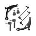 2009-2020 Dodge Journey Front Control Arm Ball Joint Tie Rod and Sway Bar Link Kit - TRQ PSA65453