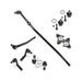 2008-2014 Ford E250 Front Ball Joint Sway Bar Link Tie Rod End Kit - TRQ PSA59800