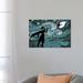 East Urban Home Starry Fantasy by Denis Orio Ibanez - Wrapped Canvas Graphic Art Print Canvas in Black/Green | 18 H x 26 W x 1.5 D in | Wayfair