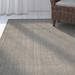 Green 84 x 0.5 in Area Rug - Highland Dunes Calidia Handmade Jute/Sisal Gray/Area Rug Jute & Sisal | 84 W x 0.5 D in | Wayfair HLDS3956 40776290