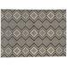 Union Rustic Abigal Straight Rectangular Chair Mat in Gray/White | 2' x 3' | Wayfair 502F13CD16084AE5BD3CBFEF54C769F1