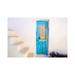 East Urban Home Greece, Nissyros. Weathered Door & Stairway. by Jaynes Gallery - Wrapped Canvas Photograph Canvas in Blue/Green/White | Wayfair