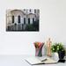East Urban Home France, Toulouse. Basilica of St. Sernin by Hollice Looney - Wrapped Canvas Photograph Canvas in Black/Gray/White | Wayfair