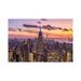 East Urban Home Empire State Building At Sunset, Midtown Manhattan, New York City, USA - Wrapped Canvas Print Canvas | Wayfair