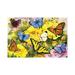 East Urban Home Multi Colored Butterflies by Greg & Company - Wrapped Canvas Painting Canvas | 8 H x 12 W x 0.75 D in | Wayfair