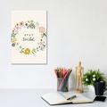 East Urban Home Botanical Gardens I by Jessica Bruggink - Wrapped Canvas Textual Art Canvas | 12 H x 8 W x 0.75 D in | Wayfair