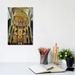East Urban Home France, Toulouse. Cathedral of St. Etienne Interior by Hollice Looney - Wrapped Canvas Photograph Canvas in Gray/Yellow | Wayfair