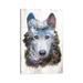 East Urban Home Surreal Wolf by Barrett Biggers - Wrapped Canvas Graphic Art Canvas in Green | 18 H x 12 W x 1.5 D in | Wayfair