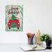 East Urban Home Christmas Farm I by Amanda Mcgee - Wrapped Canvas Graphic Art Canvas in Green | 12 H x 8 W x 0.75 D in | Wayfair