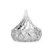 Godinger Silver Art Co Cholocate Hershey's Kiss Candy Jar Crystal in Brown | 5.5 H x 5.19 W x 5.19 D in | Wayfair 6462