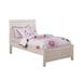 Dospat Transitional Solid Wood Planked Panel Bed by Furniture of America