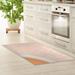 White 0.08 x 36 W in Kitchen Mat - Latitude Run® Sunshine by Hope Bainbridge Kitchen Mat | 0.08 H x 36 W in | Wayfair