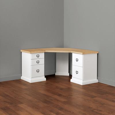Two-Tone Top - Corner Desk Group Small - Ballard Designs