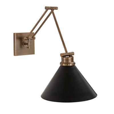 Felix 1-Light Articulating Sconce - Matte Black - Ballard Designs
