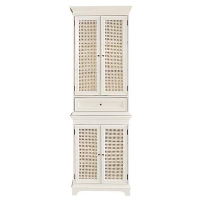 Ann 2-Door Cabinet with Hutch - Ballard Designs