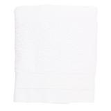 Double Flange Towels - White, Bath Towel - Ballard Designs White Bath Towel - Ballard Designs