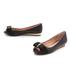 Tory Burch Shoes | Black Trudy Tory Burch Ballet Flats | Color: Black/Gold | Size: 9