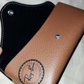 Ray-Ban Accessories | Leather Ray-Ban Case | Color: Black/Brown | Size: Os