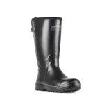Dryshod Mudslinger Hi Gusset Premium Rubber Farm Boot - Men's Black/Grey 14 MDG-MH-BK-014